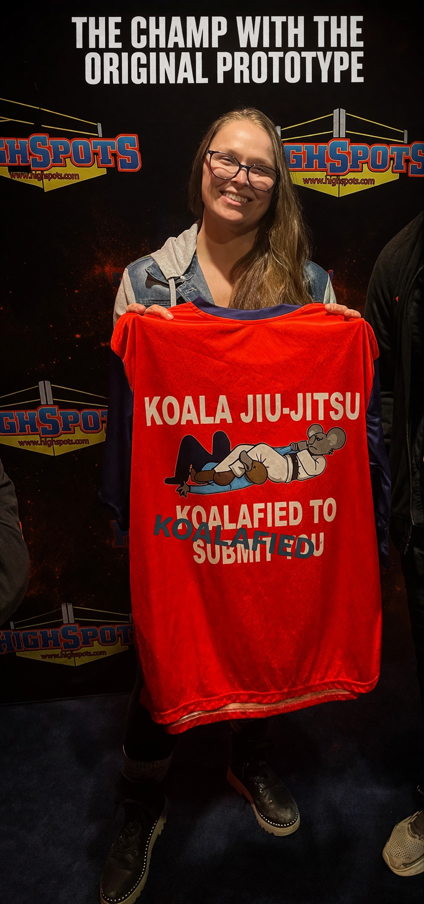 The "Koalafied" Classic Rashguard (Red/Navy)